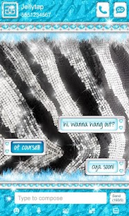 How to install ★Glamorous★ Teal Zebra Theme 1.0 unlimited apk for bluestacks