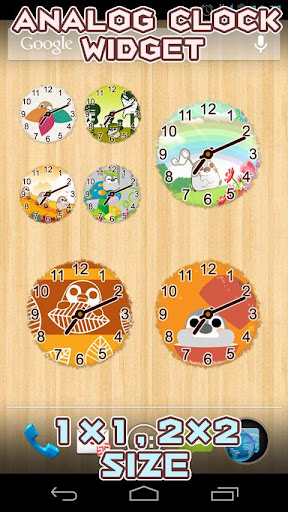 Pesoguin Paper Clocks Widget