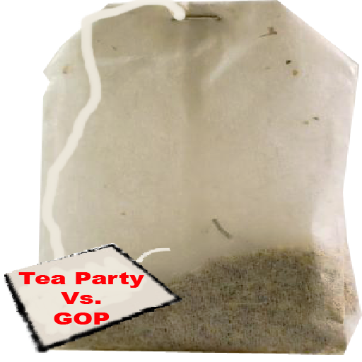 Tea Party Vs. GOP LOGO-APP點子