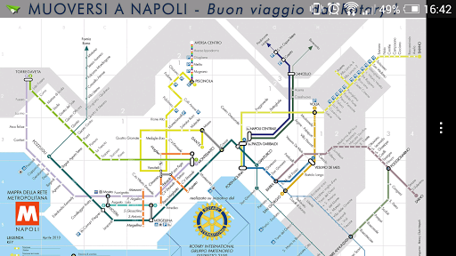 Map MetroNapoli