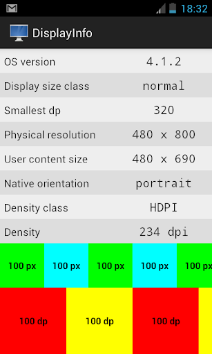 Display Info