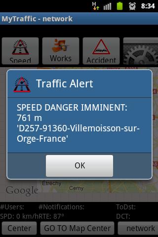 MyTraffic Screen 3