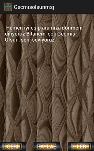 【免費教育App】GEÇMİŞ OLSUN MESAJLARI-APP點子