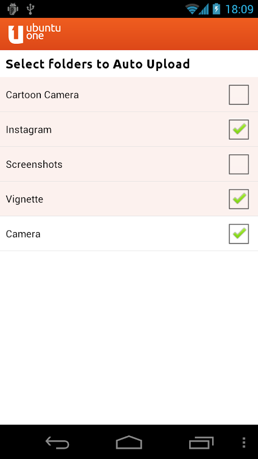 Ubuntu One Files Android