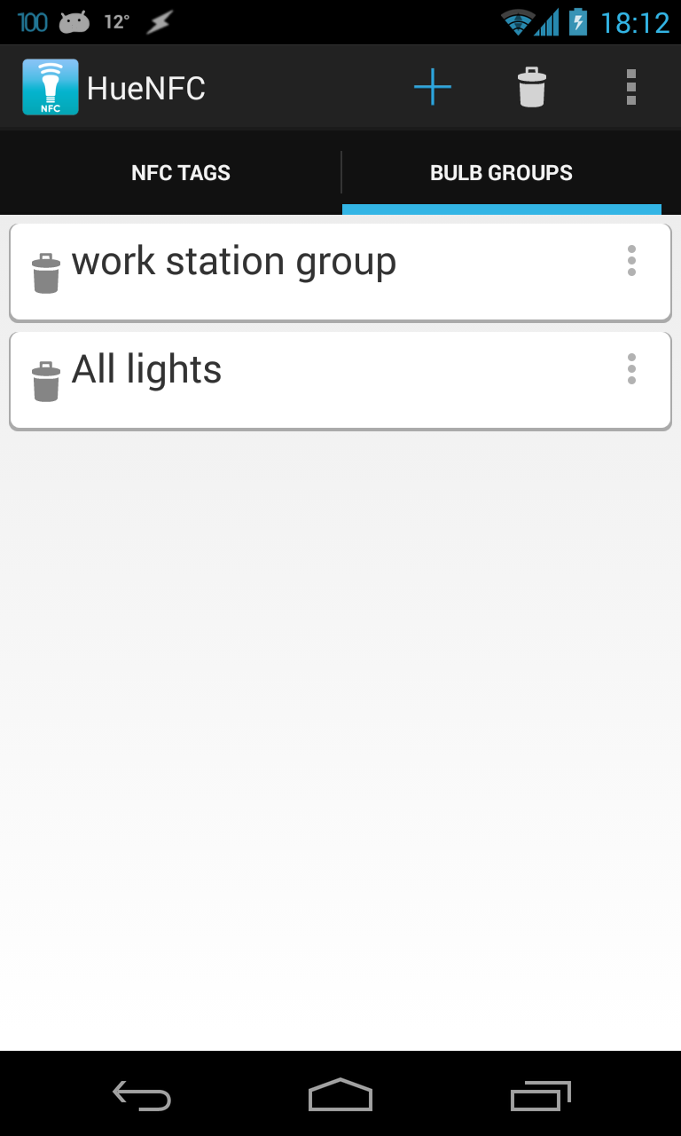 NFC for Hue Screen 3