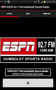 Lastest ESPN 92.7 FM Humboldt Sports APK for Android