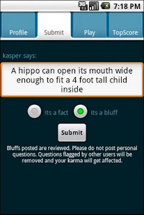 How to download Bluffr: Trivia True Or False patch 1.0 apk for pc