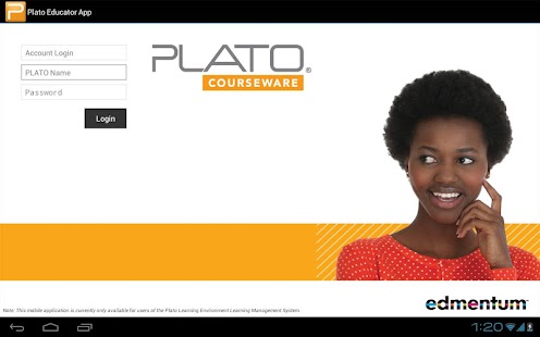 Plato Educator App