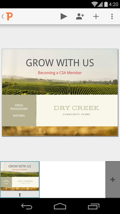    Google Slides- screenshot  