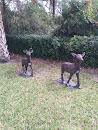 Deer Statues