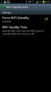 WiFi Standby Kick