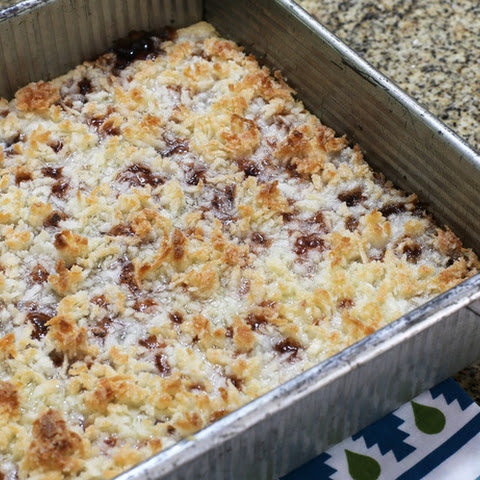 Raspberry+coconut+squares Recipes  Yummly
