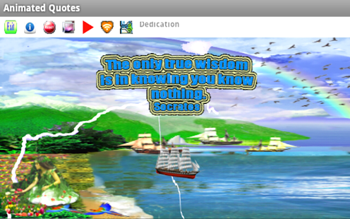 Animated Quotes -free version Screenshots 1