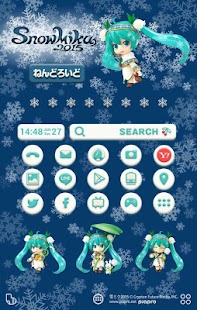 Free 雪ミク[初音ミク]壁紙きせかえ APK for Android