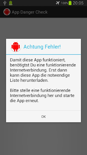 App Danger Check