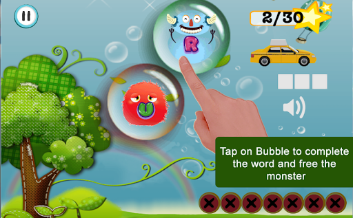 Bubble Words: Kids Learning