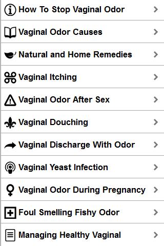 Stop Vaginal Odor