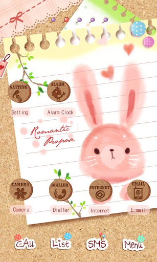 CUKI Theme Cuty Rabbit Note