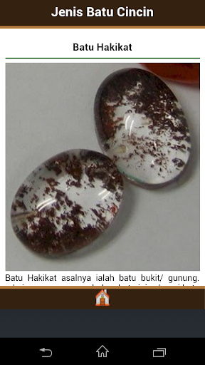 Jenis Batu Cincin