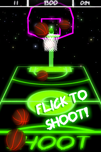 Neon Basketball - Arcade Game