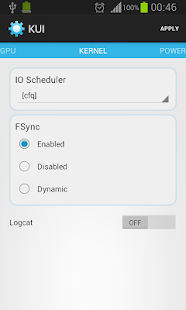 KUI - A Kernel Tweaker Screenshots 3