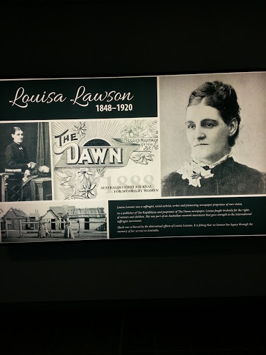Louisa Lawson Memorial Display