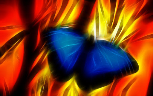 【免費個人化App】Neon Butterfly Live Wallpaper+-APP點子