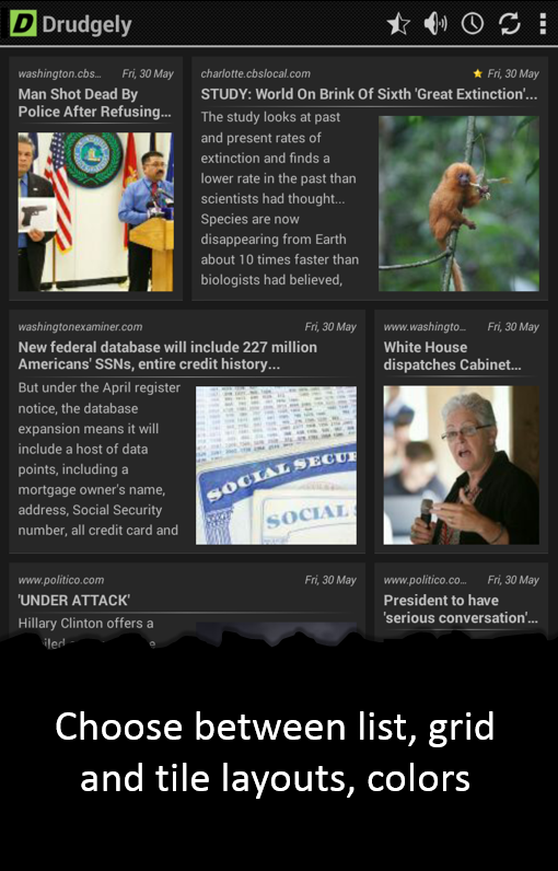 Drudge Report Screen 2