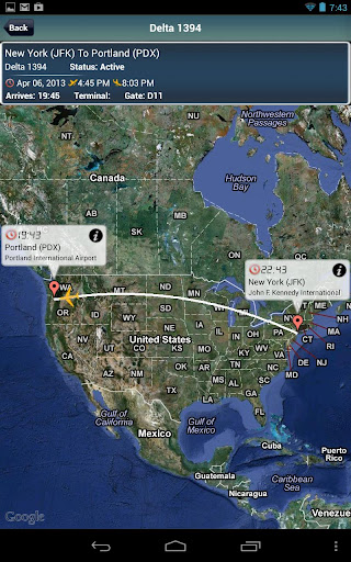 Portland Airport + Radar PDX