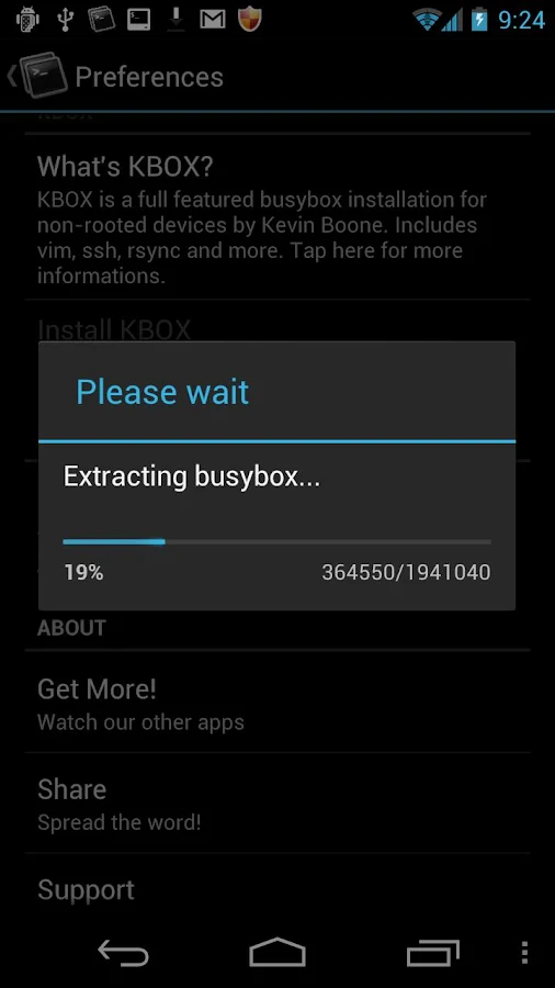 ☆ AirTerm (floating terminal) - screenshot