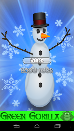 Snowman Blizzard Game paid