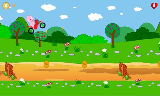 Download Peppie Pig Motocross Racing APK for PC