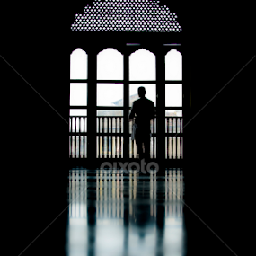 Solitude by Saumyadip Das - Black & White Abstract