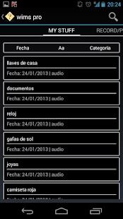 wims - where is my stuff Screenshots 0
