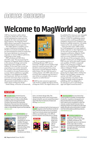 【免費新聞App】Magazine World-APP點子