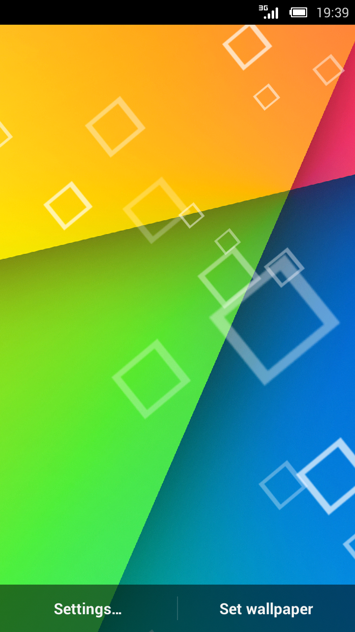 Jelly Bean 4.3 Parallax LWP Screen 2