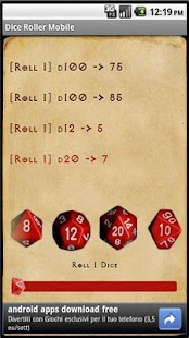 Free Diceroller Mobile APK