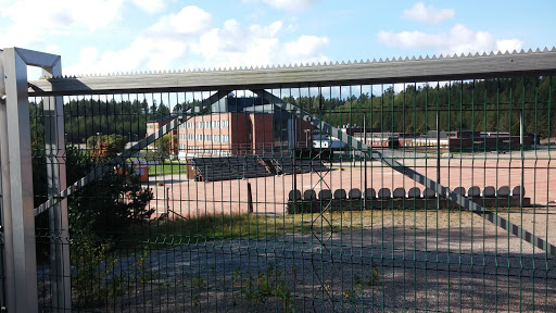 The Gate of the Nummela Baseball Stadium