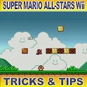 Super Mario AllStars Wii Trick logo