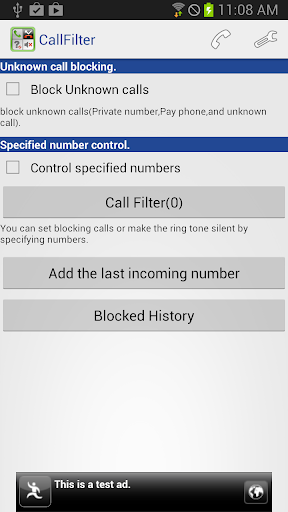 Call Filter