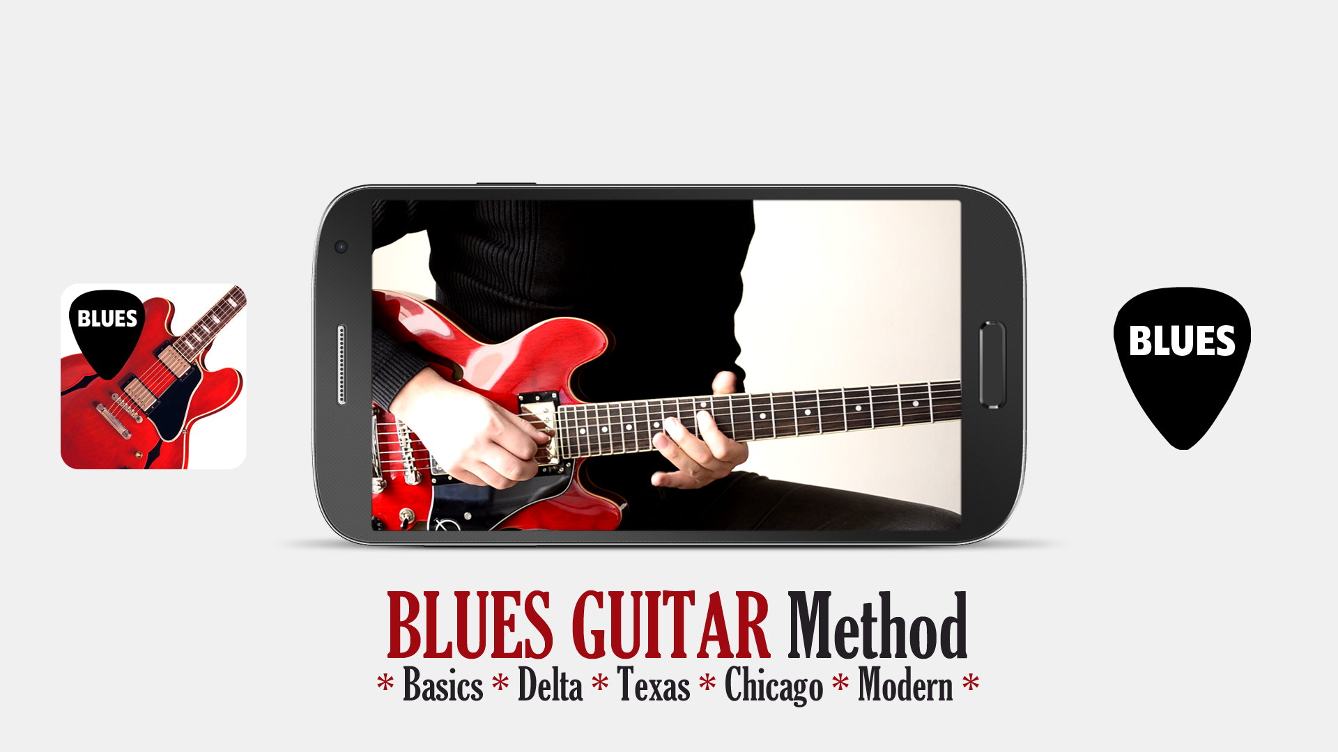 Android application Blues Guitar Method screenshort