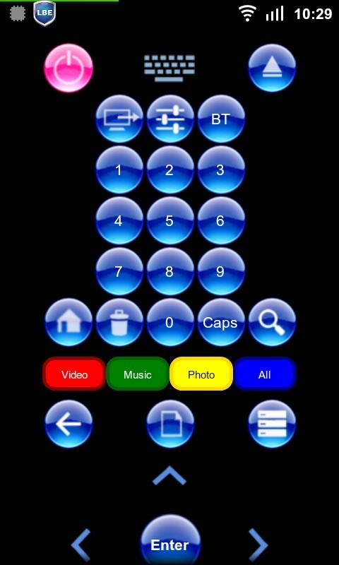 Na Remote 4 Popcorn Hour Pro Screen 2