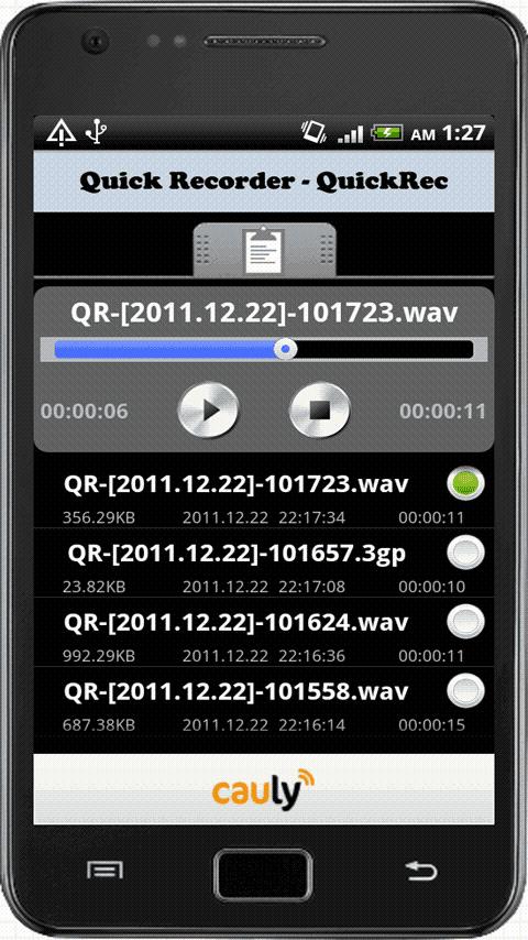 QuickRec - Quick Recorder - screenshot
