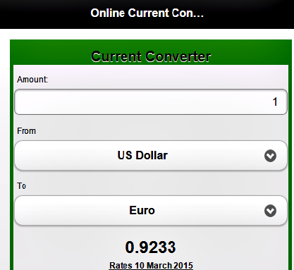 Online Current Converter