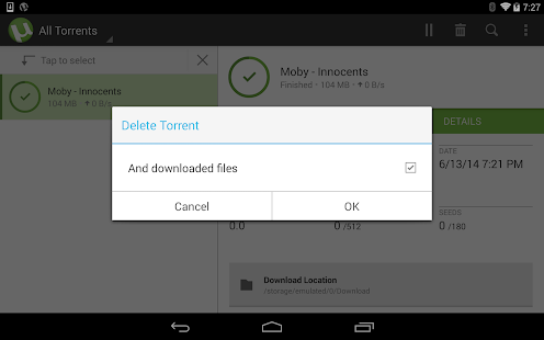 µTorrent®- Torrent Downloader - screenshot thumbnail