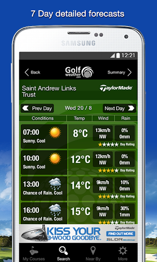 【免費天氣App】Golf Weather-APP點子