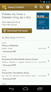 How to install J of General Internal Medicine 3.01 unlimited apk for pc