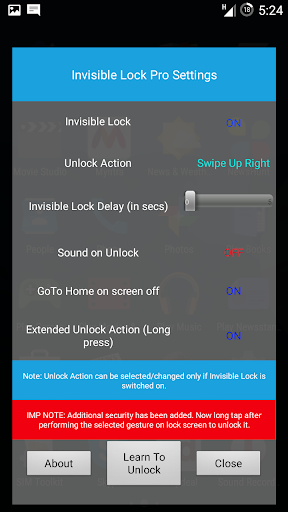 Invisible Lock Pro