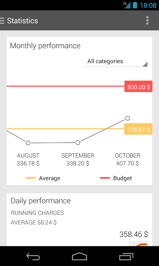 Expense Manager - screenshot