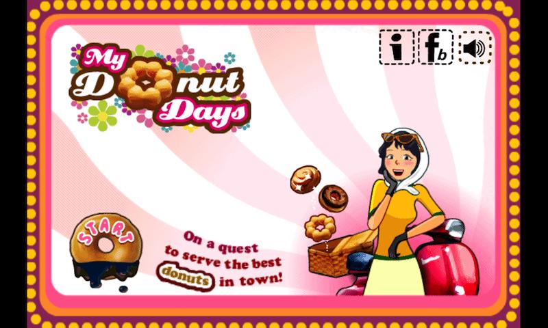 Android application My Donut Days screenshort